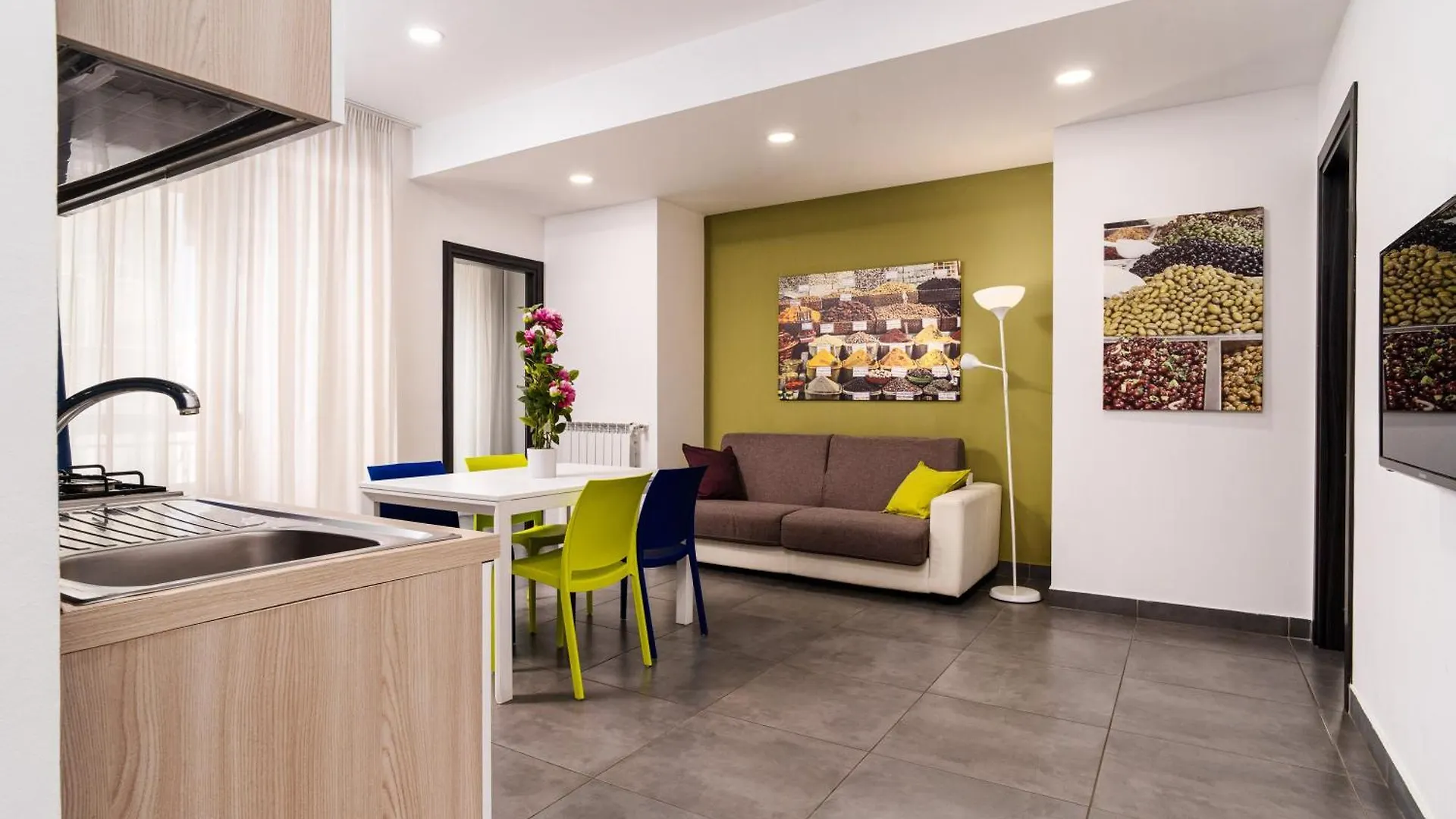 Апартаменты Residence Palazzo Dei Delfini By Receptio Катания Италия